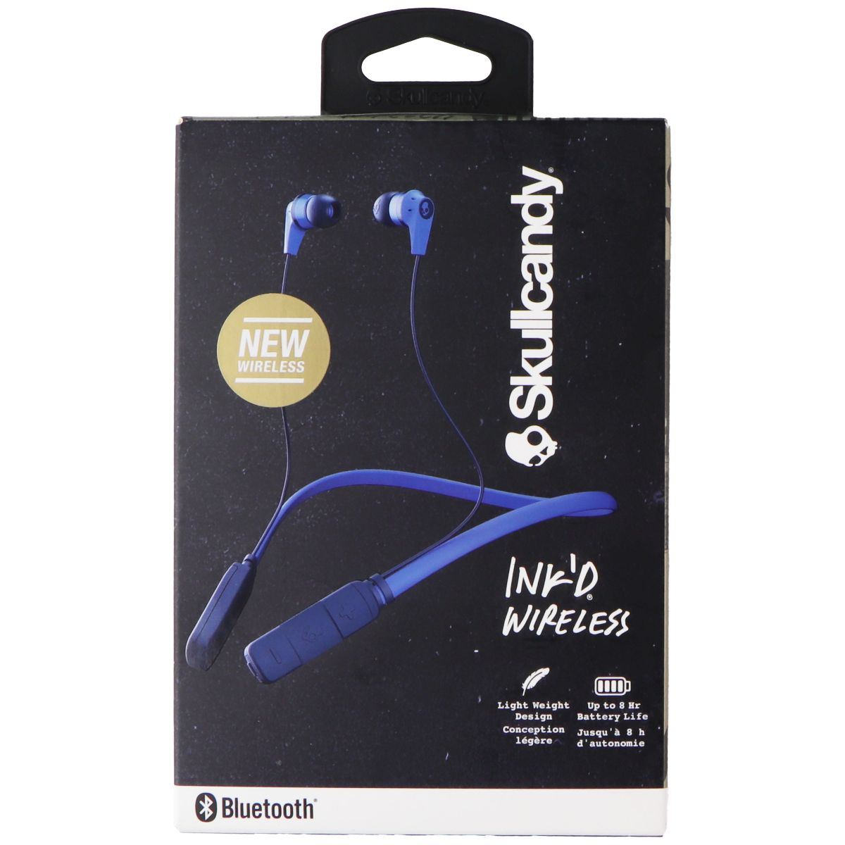 Skullcandy Inkd Supreme Sound Bluetooth Wireless Earbuds with Mic - Royal Blue Portable Audio - Headphones Skullcandy    - Simple Cell Bulk Wholesale Pricing - USA Seller