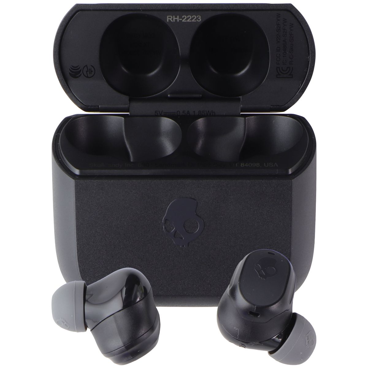 Skullcandy Mod In-Ear Wireless Earbuds, 34 Hr Battery, Mic - Black Portable Audio - Headphones Skullcandy    - Simple Cell Bulk Wholesale Pricing - USA Seller