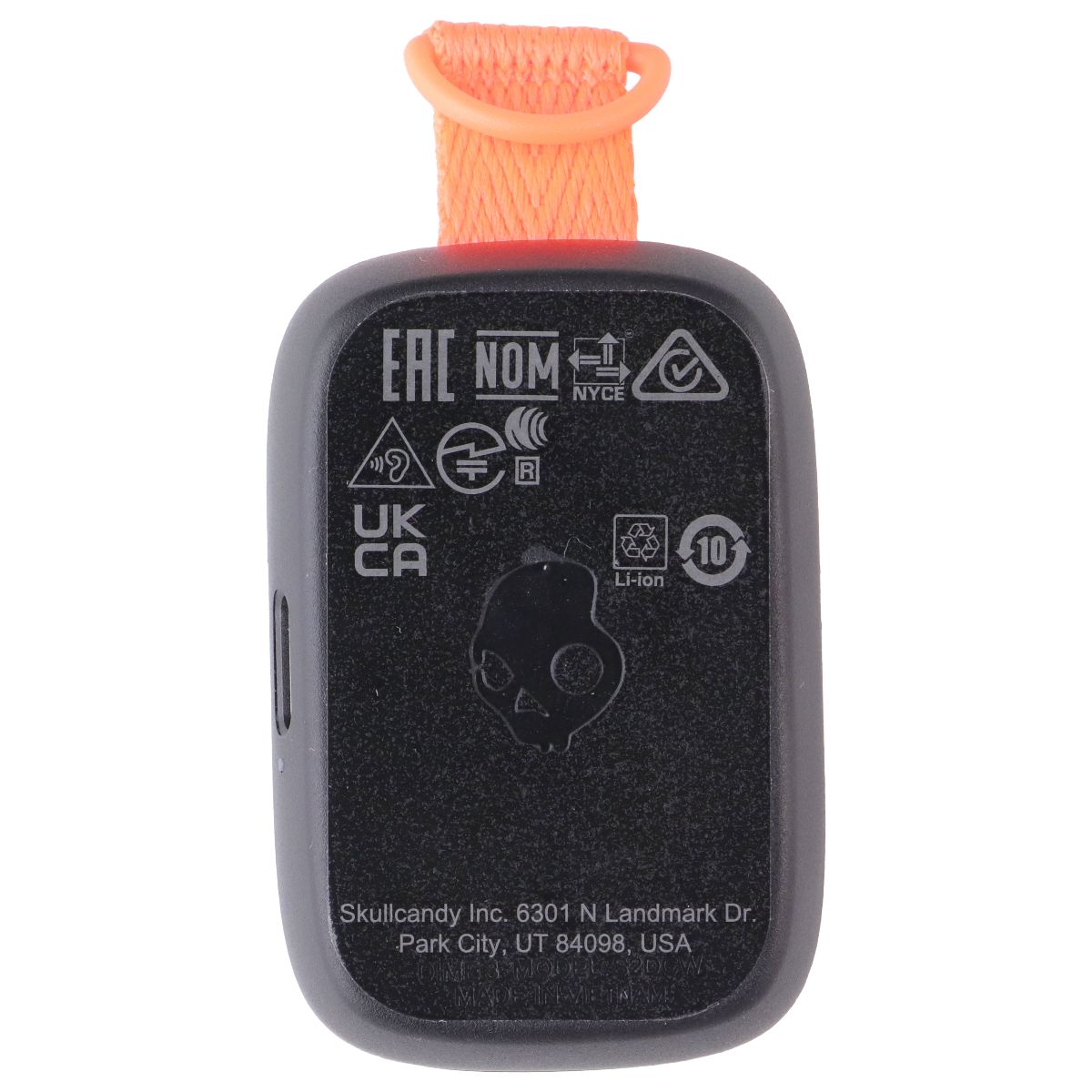 Skullcandy Dime 3 Wireless Bluetooth Earbuds - True Black (S2DCW-R740) Cell Phone - Headsets Skullcandy - Simple Cell Bulk Wholesale Pricing - USA Seller
