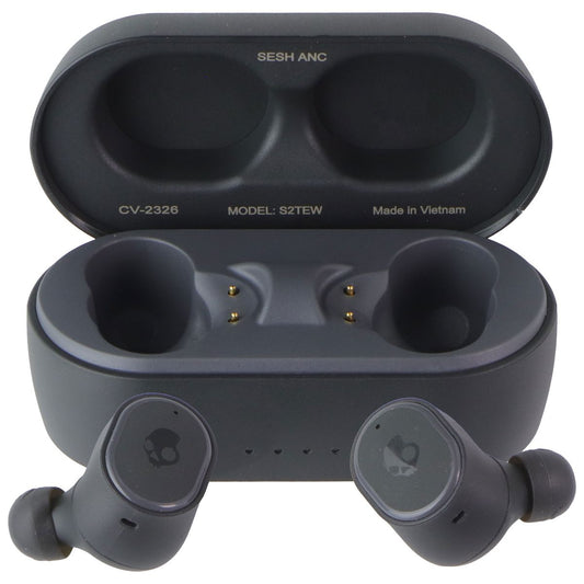 Skullcandy Sesh ANC Wireless Bluetooth Earbuds - True Black (S2TEW-P740) Portable Audio - Headphones Skullcandy - Simple Cell Bulk Wholesale Pricing - USA Seller