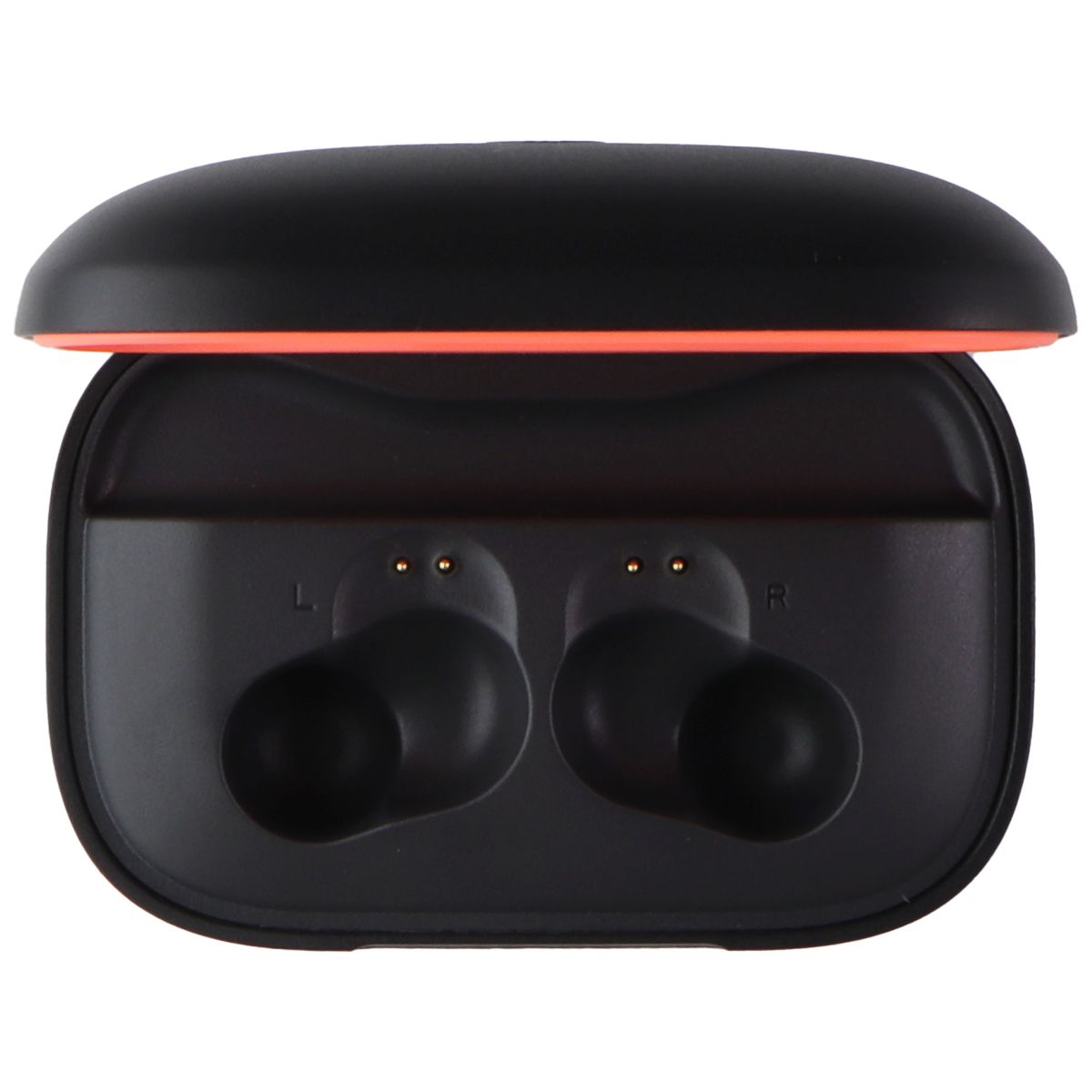 Replacement Charging Case for Skullcandy Push Active (S2BPW) - True Black/Orange Portable Audio & Headphones - Replacement Parts & Tools Skullcandy    - Simple Cell Bulk Wholesale Pricing - USA Seller