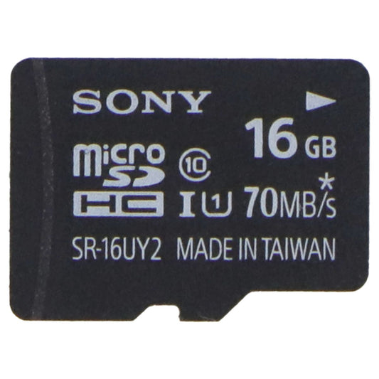 Sony 16GB microSDHC Class 10 - 70MB/s Memory Card with Adapter Digital Camera - Memory Cards Sony - Simple Cell Bulk Wholesale Pricing - USA Seller