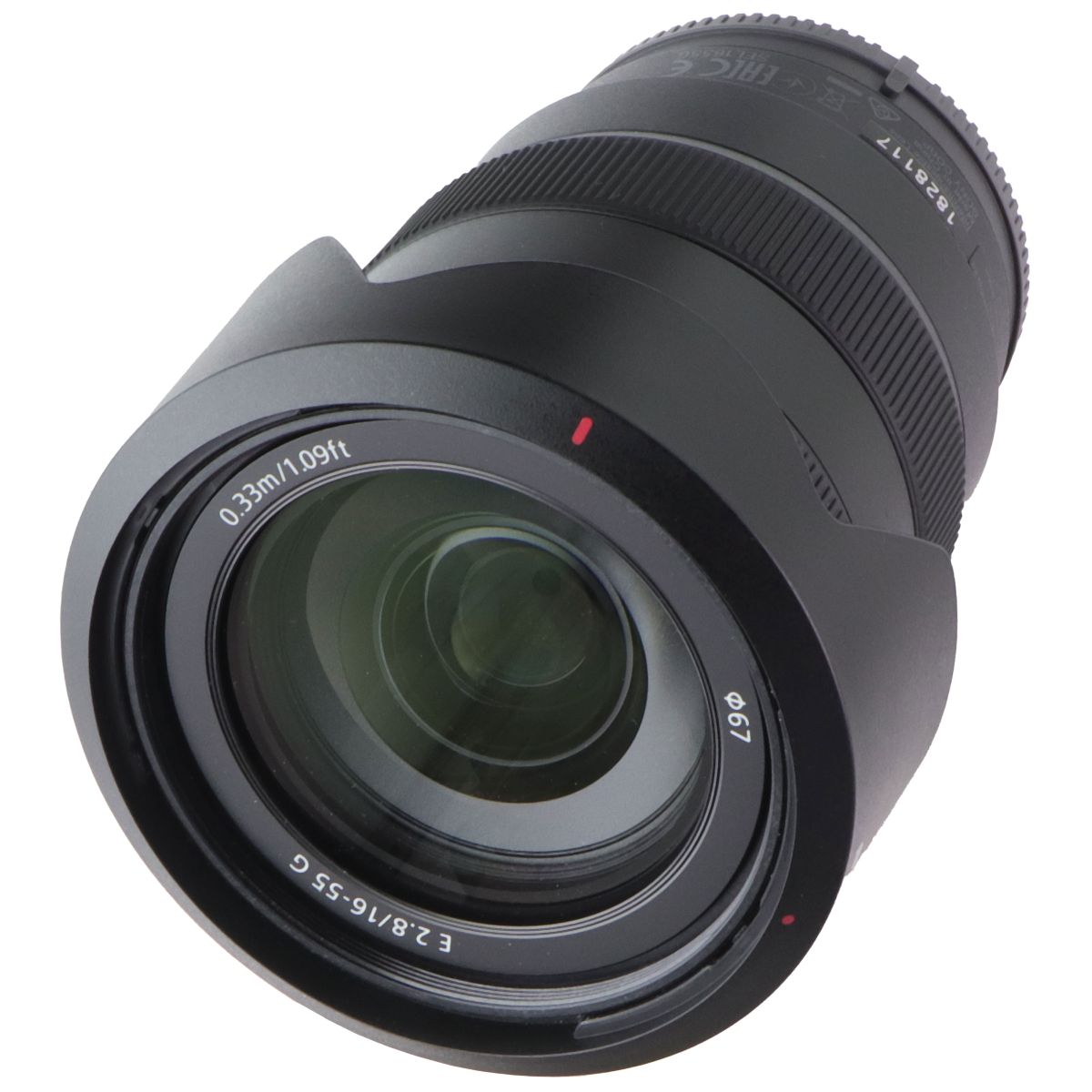 Sony Alpha E 16-55mm F2.8 G Standard Zoom APS-C Lens - Black (SEL1655G) Camera Accessories - Lenses Sony - Simple Cell Bulk Wholesale Pricing - USA Seller