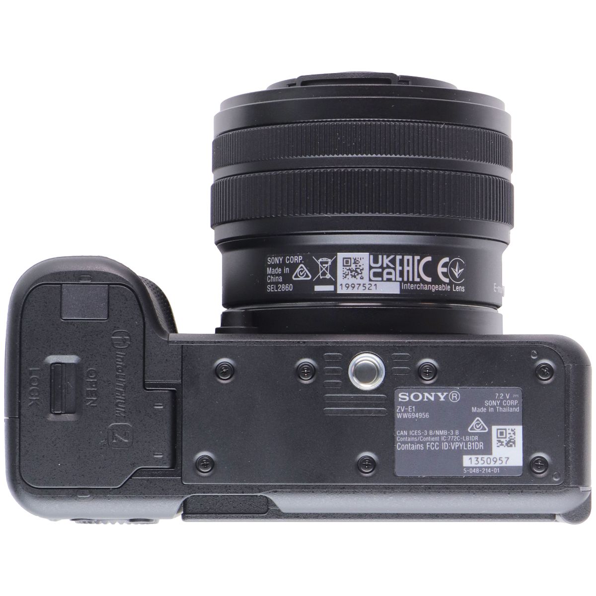 Sony Alpha ZV-E1L Full-frame Lens Mirrorless Vlog Camera with 28-60mm Lens Digital Camera - Digital & DSLR Cameras Sony - Simple Cell Bulk Wholesale Pricing - USA Seller