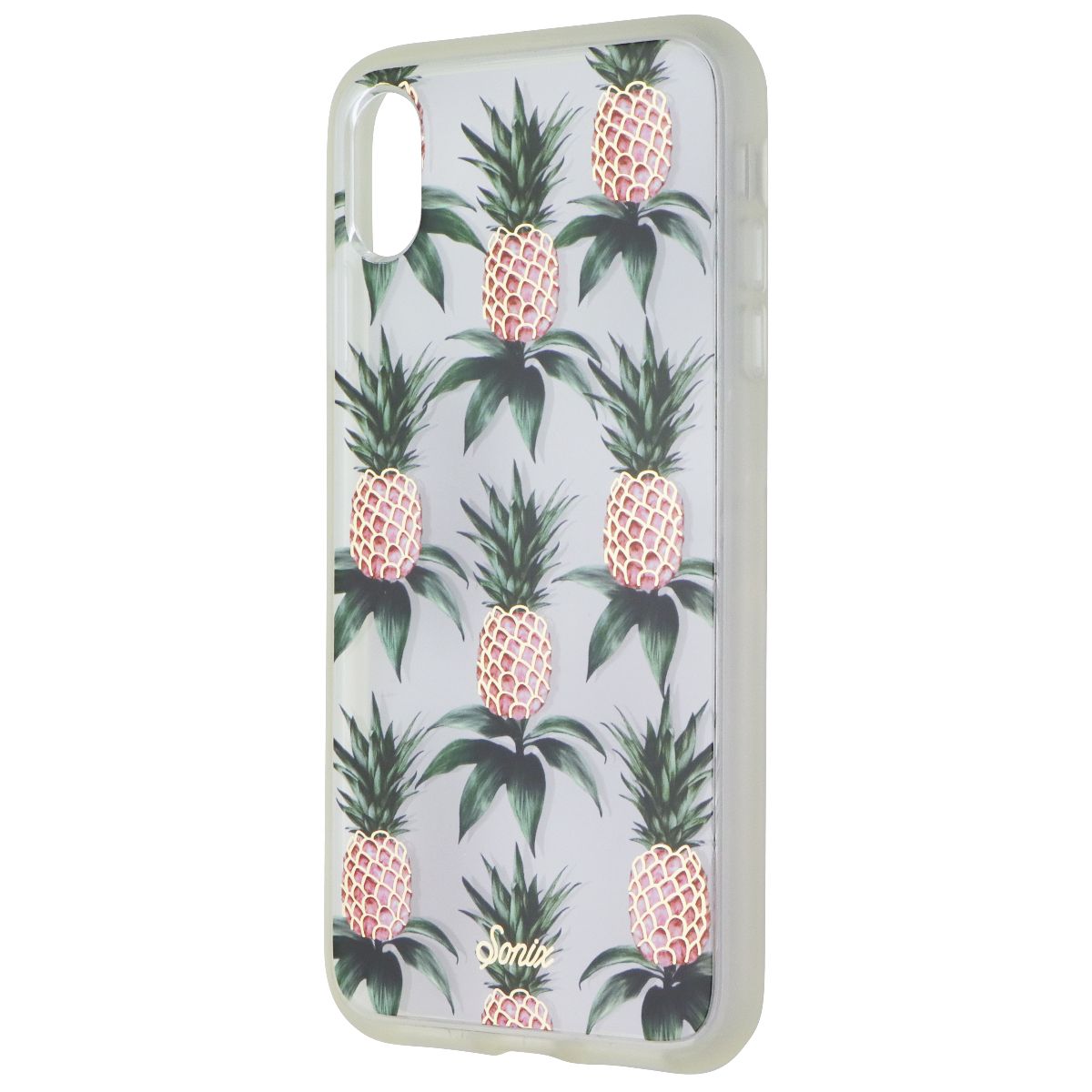 Sonix Clear Series Case for Apple iPhone XS Max - Pink Pineapple