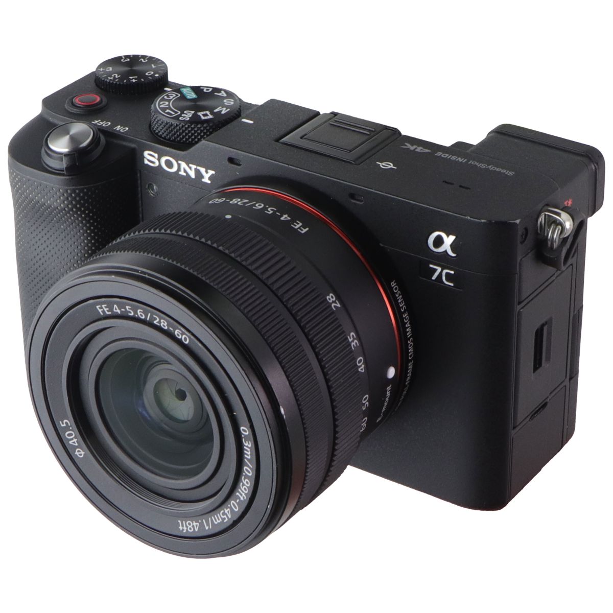 Sony Alpha 7C Full-Frame Compact Mirrorless Camera Kit - Black (ILCE7CL) Digital Camera - Digital & DSLR Cameras Sony - Simple Cell Bulk Wholesale Pricing - USA Seller