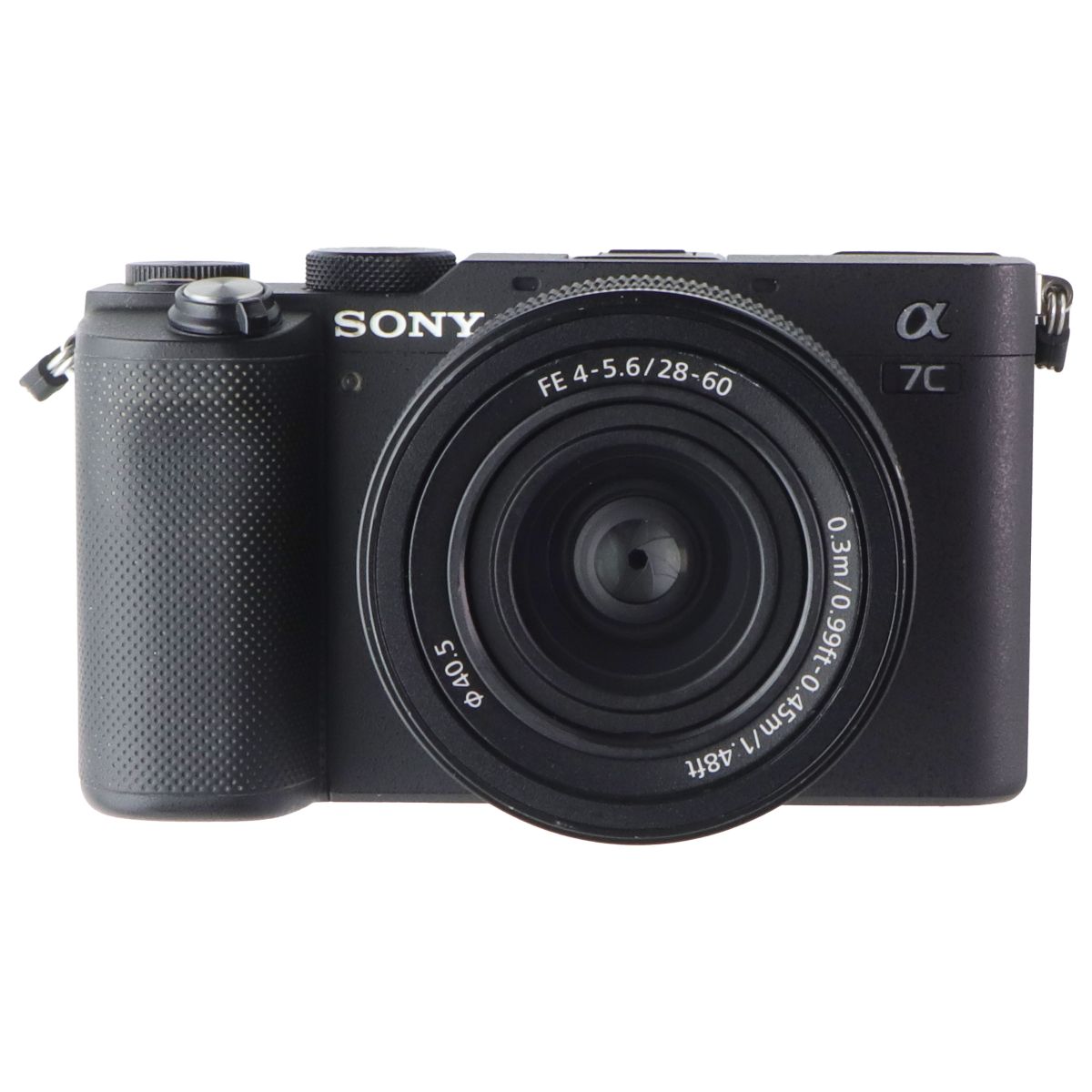 Sony Alpha 7C Full-Frame Compact Mirrorless Camera Kit - Black (ILCE7CL) Digital Camera - Digital & DSLR Cameras Sony - Simple Cell Bulk Wholesale Pricing - USA Seller