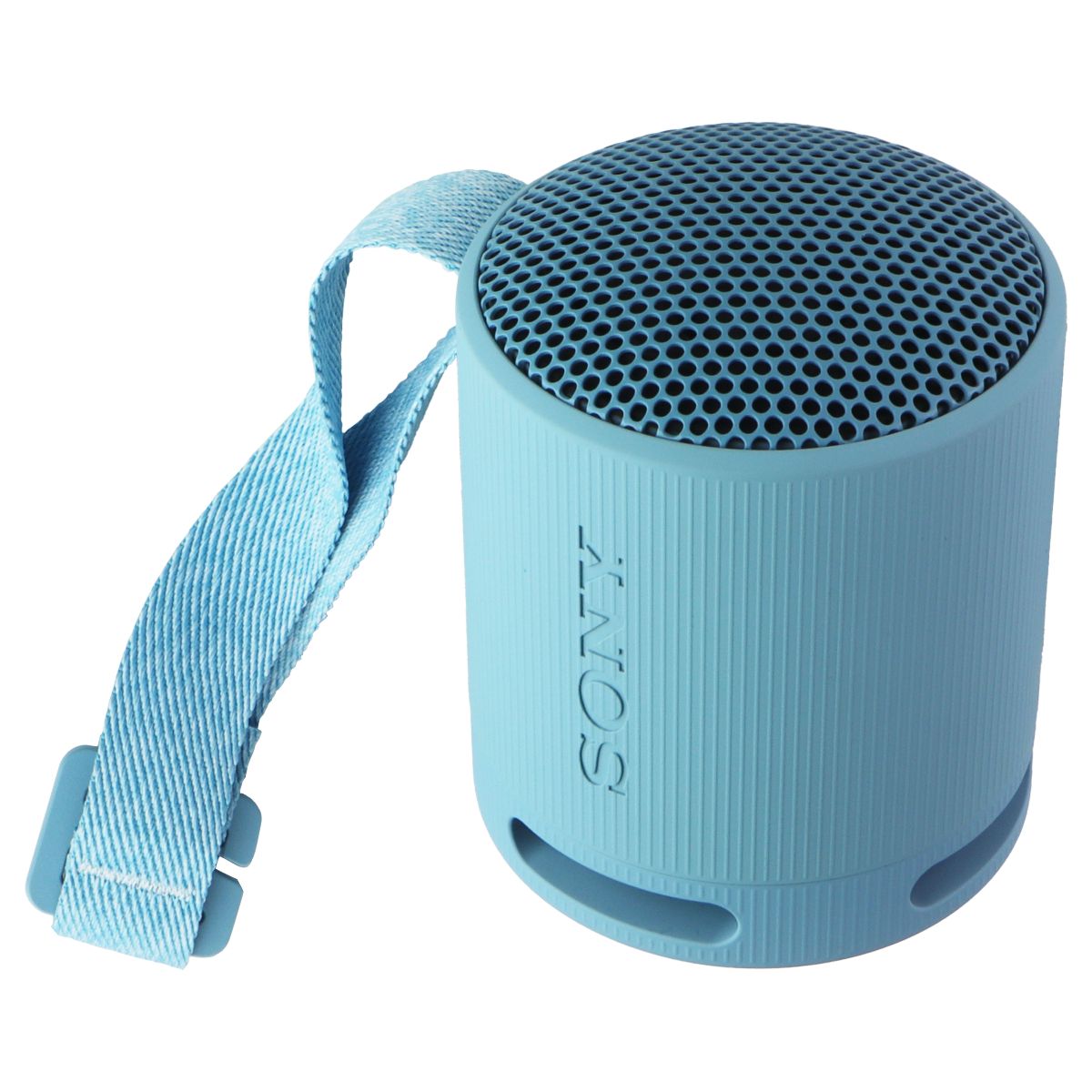 Sony SRS-XB100 Wireless Bluetooth Portable Waterproof Travel Speaker - Blue Cell Phone - Audio Docks & Speakers Sony - Simple Cell Bulk Wholesale Pricing - USA Seller