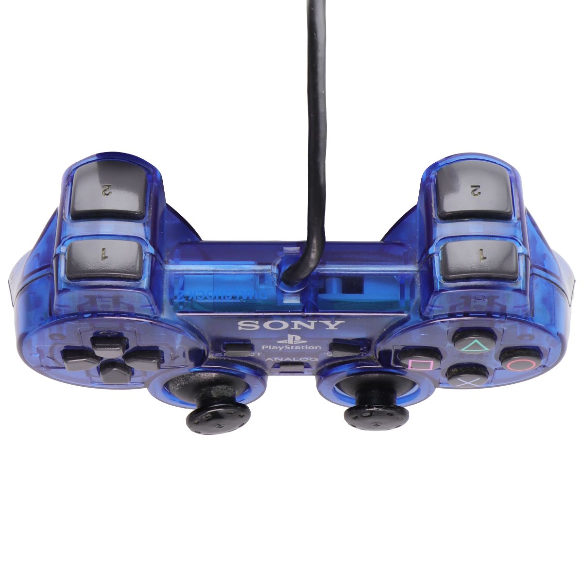 Sony PlayStation PS2 Dual Shock 2 Controller - Clear Blue (SCPH-10010) Gaming/Console - Controllers & Attachments Sony - Simple Cell Bulk Wholesale Pricing - USA Seller