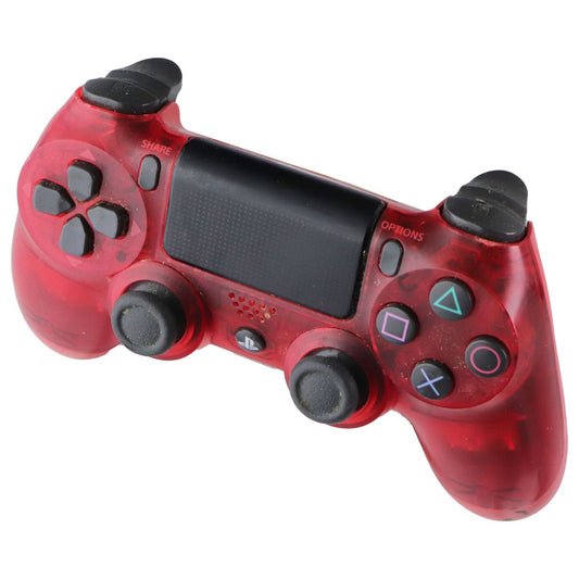 Sony DualShock 4 Wireless Controller for PlayStation 4 (CUH-ZCT2U) - Crystal Red Gaming/Console - Controllers & Attachments Sony - Simple Cell Bulk Wholesale Pricing - USA Seller