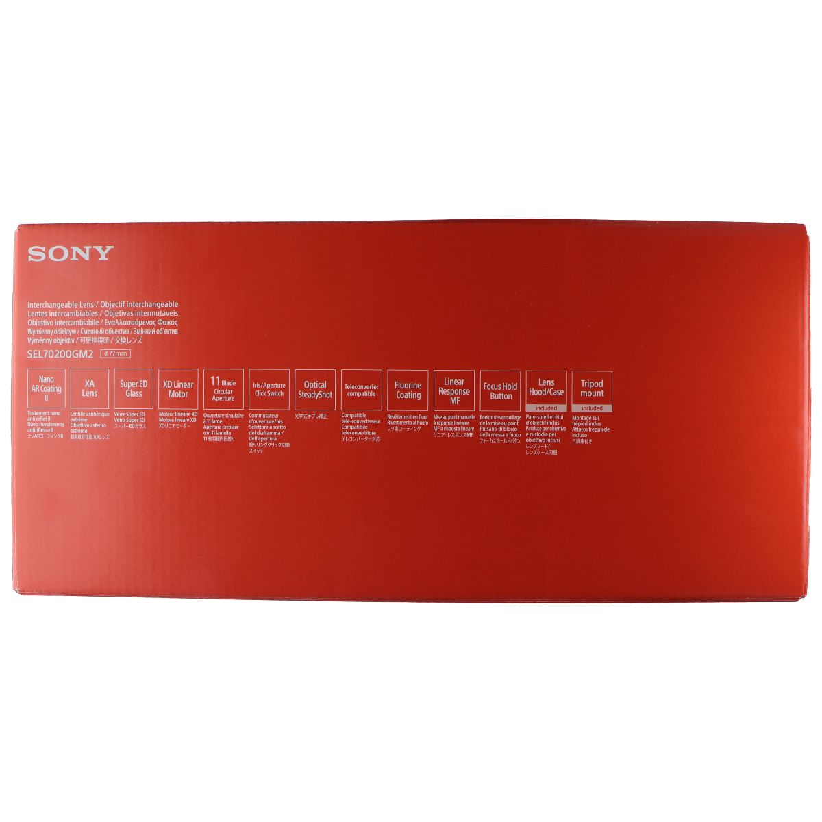 Sony FE 70-200mm F2.8 GM OSS II Lens (SEL70200GM2) - White Camera Accessories - Lenses Sony - Simple Cell Bulk Wholesale Pricing - USA Seller