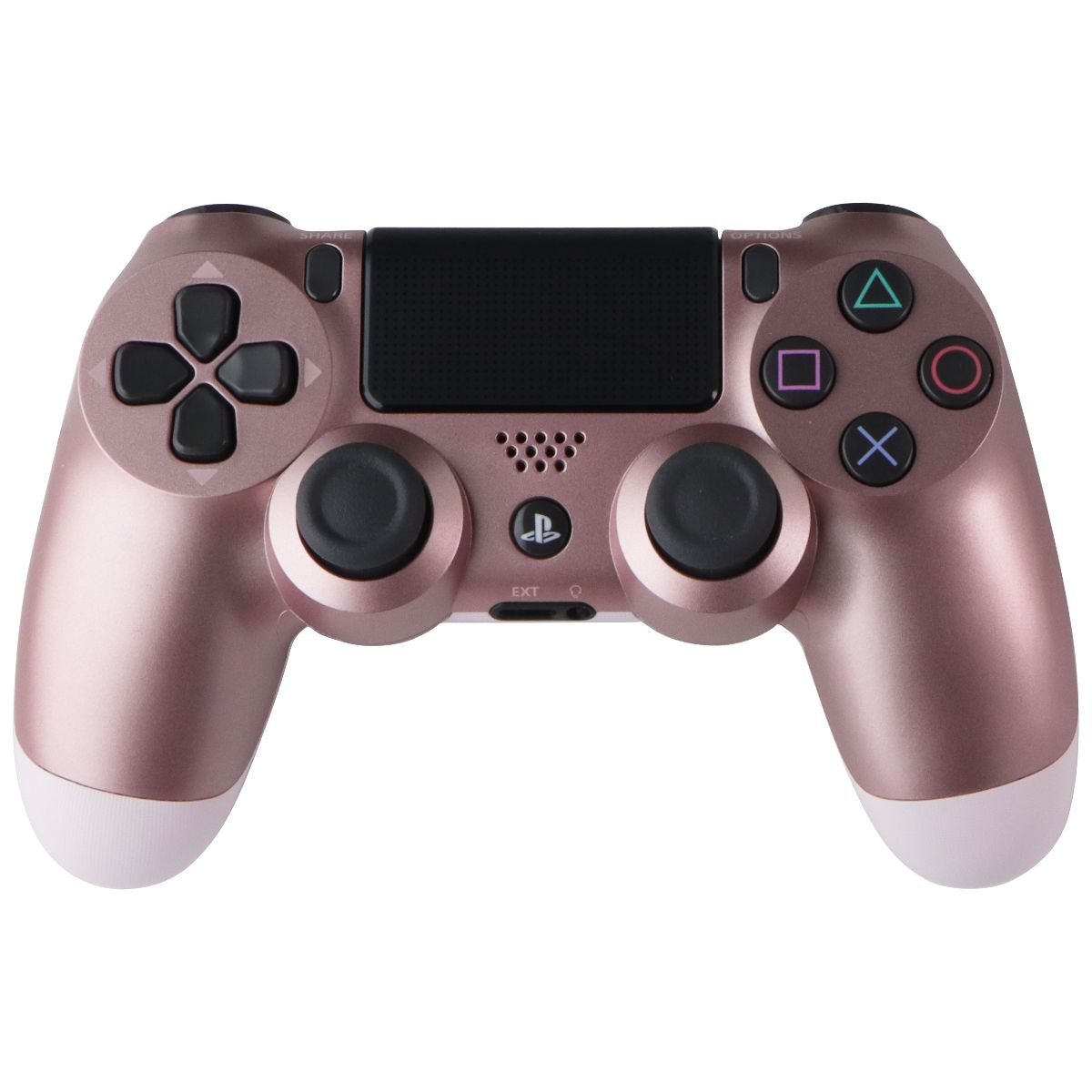 Sony DualShock 4 Wireless Controller for PlayStation 4 (CUH-ZCT2U) - Rose Gold Gaming/Console - Controllers & Attachments Sony - Simple Cell Bulk Wholesale Pricing - USA Seller