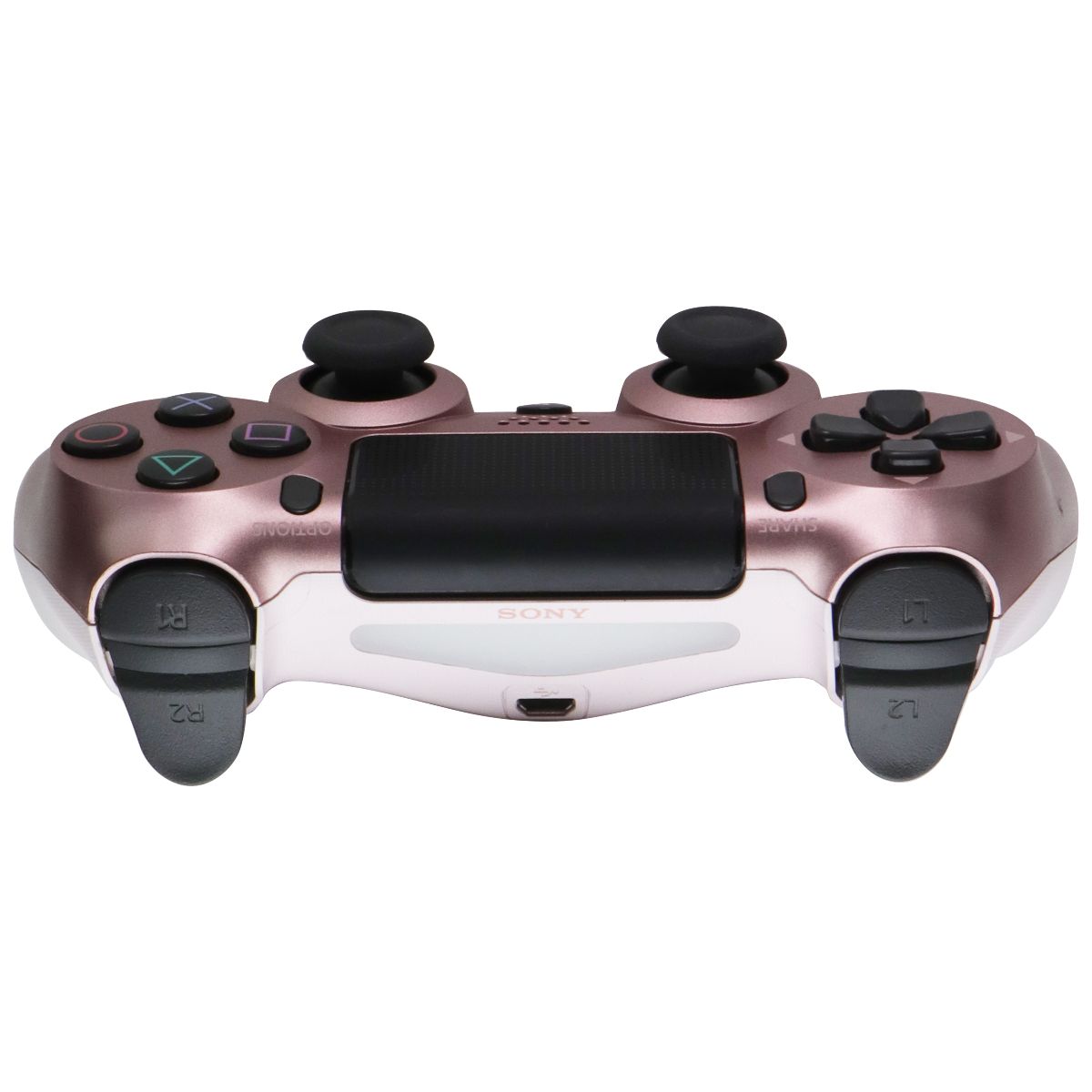 Sony DualShock 4 Wireless Controller for PlayStation 4 (CUH-ZCT2U) - Rose Gold Gaming/Console - Controllers & Attachments Sony - Simple Cell Bulk Wholesale Pricing - USA Seller