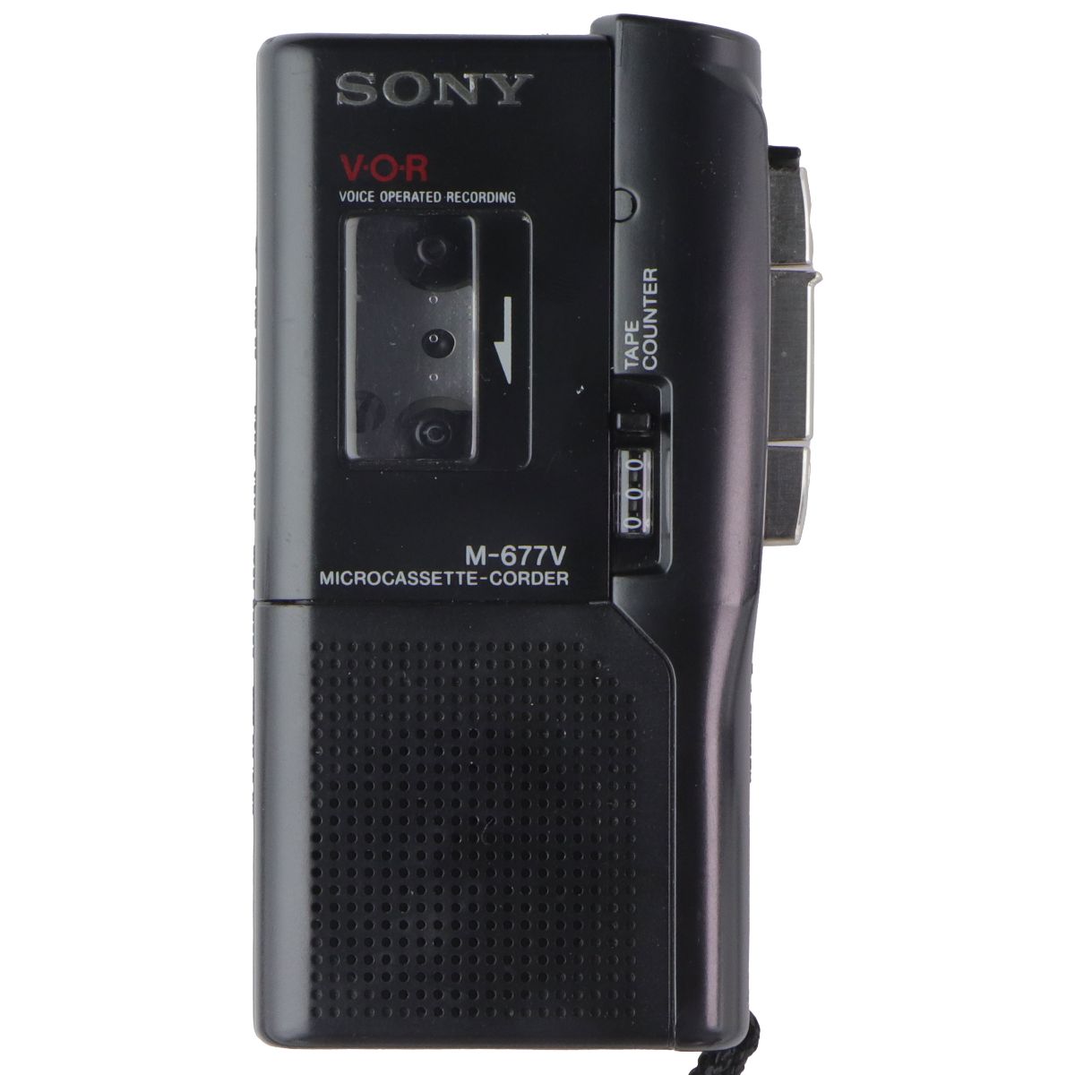 Sony M-677V Handheld Micro Cassette-Corder - Black Voice Recorders, Dictaphones Sony - Simple Cell Bulk Wholesale Pricing - USA Seller