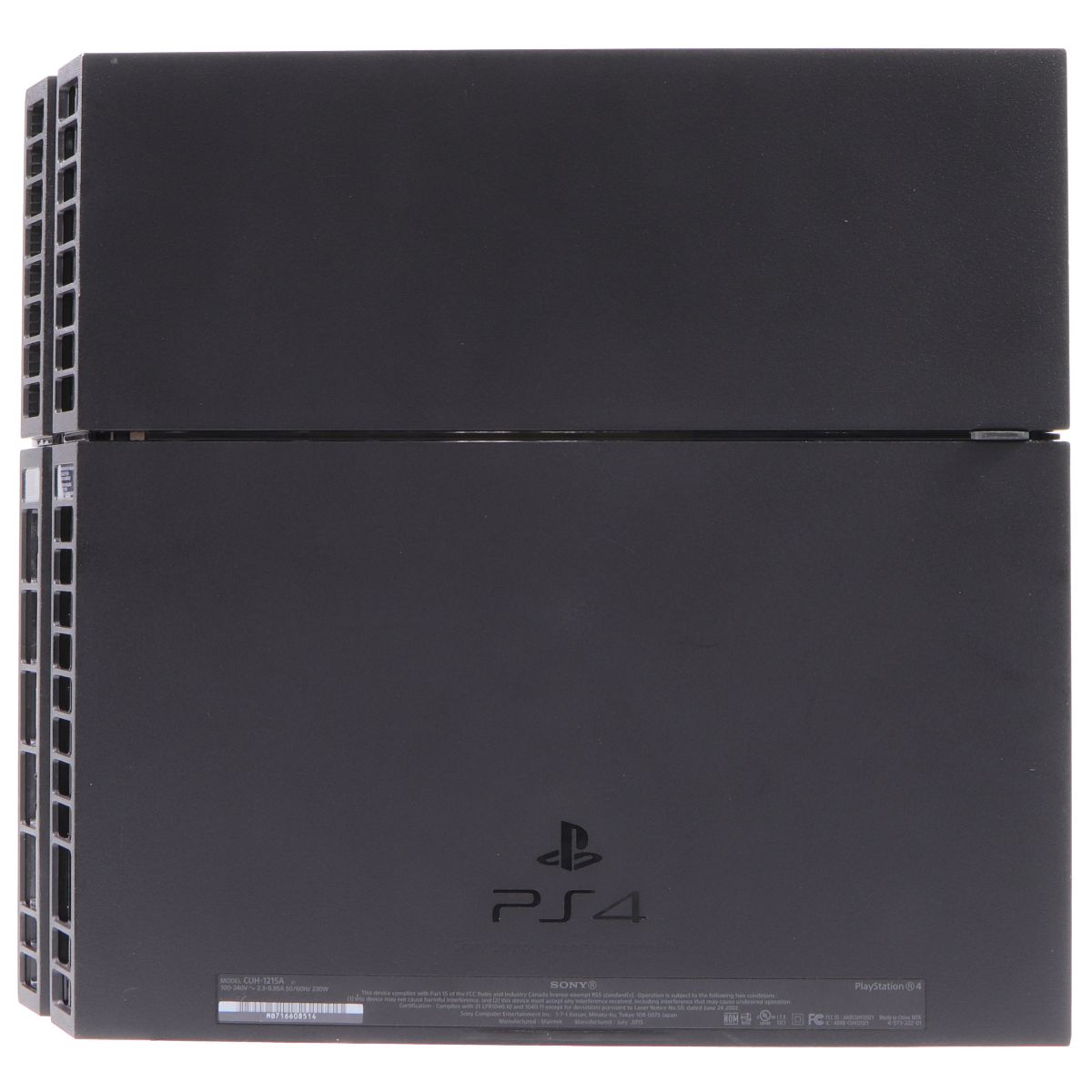 Sony Playstation 4 (CUH-1215A) 500GB Game Console and Controller - Black Gaming/Console - Video Game Consoles Sony - Simple Cell Bulk Wholesale Pricing - USA Seller