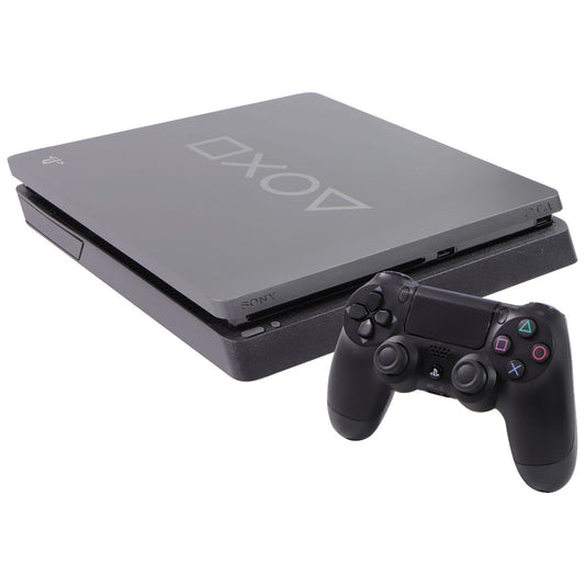 Sony PlayStation 4 Slim Days of Play Limited Edition 1TB - Steel Black Gaming/Console - Video Game Consoles Sony - Simple Cell Bulk Wholesale Pricing - USA Seller