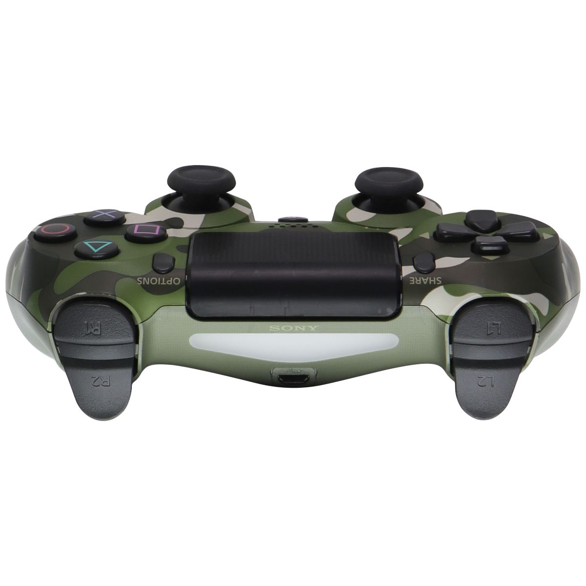 Sony Playstation 4 Dualshock Wireless Controller - Green Camouflage (CUH-ZCT2U) Gaming/Console - Controllers & Attachments Sony - Simple Cell Bulk Wholesale Pricing - USA Seller
