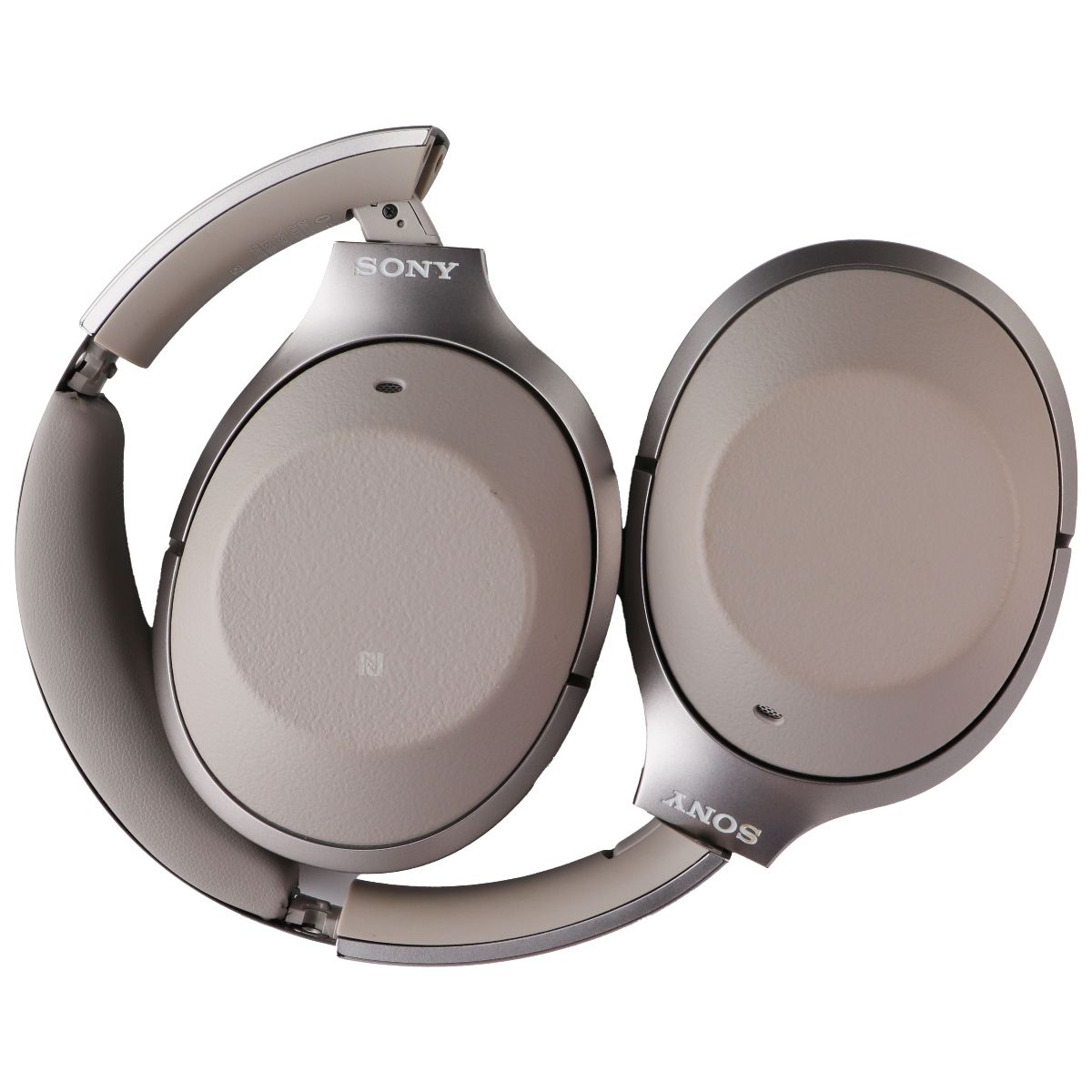 Sony WH-1000XM2 Wireless Noise Canceling Headphones w/ Mic - Gold *NO TOP COVER