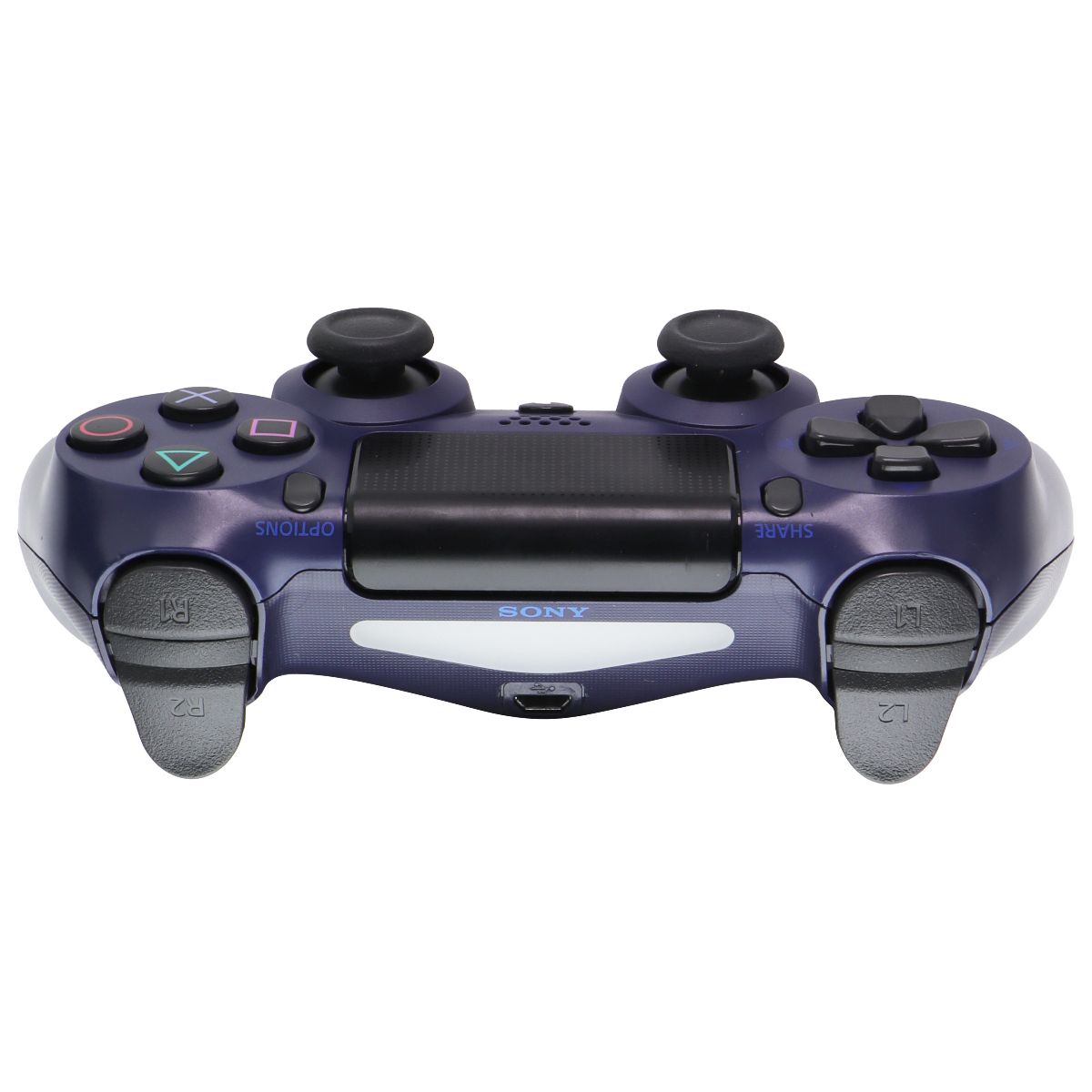 Sony DualShock 4 WIRED ONLY Controller for PS4 (CUH-ZCT2U) - Midnight Blue Gaming/Console - Controllers & Attachments Sony - Simple Cell Bulk Wholesale Pricing - USA Seller