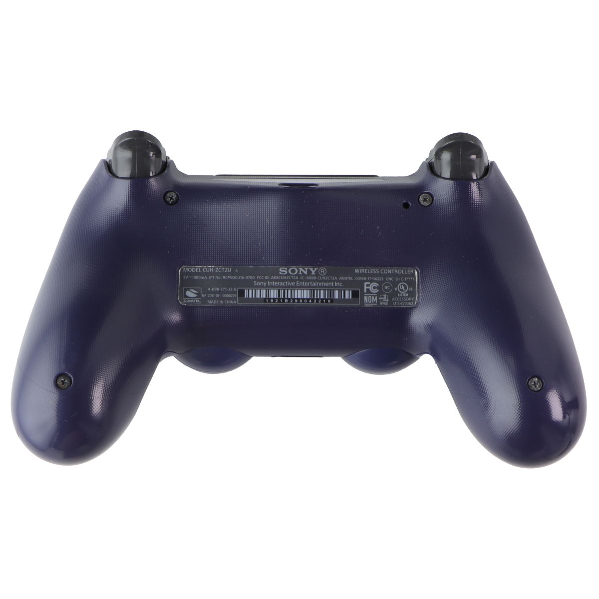 Sony DualShock 4 WIRED ONLY Controller for PS4 (CUH-ZCT2U) - Midnight Blue Gaming/Console - Controllers & Attachments Sony - Simple Cell Bulk Wholesale Pricing - USA Seller