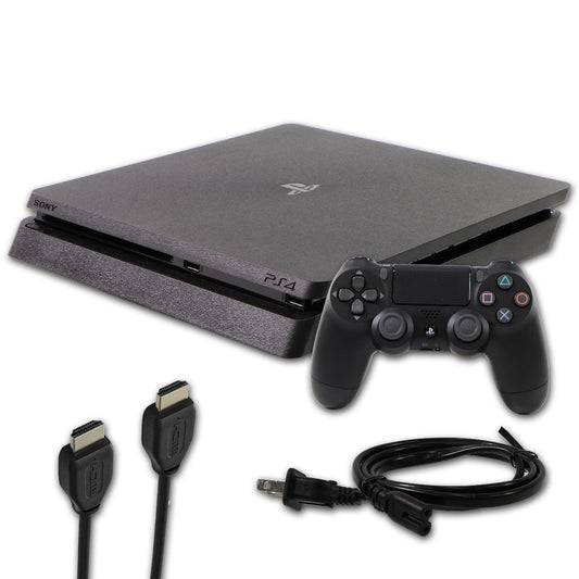 Sony Playstation 4 Slim 1TB Console (CUH-2215B) and Controller - Black Gaming/Console - Video Game Consoles Sony    - Simple Cell Bulk Wholesale Pricing - USA Seller