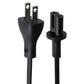 Sonos (2-Prong Round) Power Cable I - Black (11.5-Foot) Cell Phone - Cables & Adapters SONOS - Simple Cell Bulk Wholesale Pricing - USA Seller