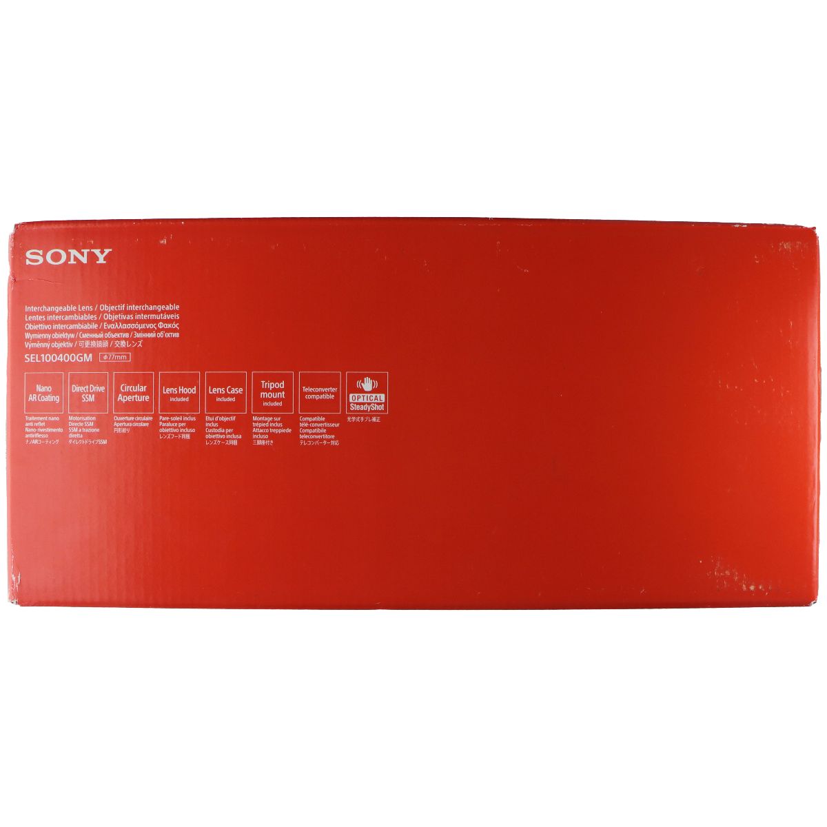 Sony FE 100-400mm F4.5–5.6 GM OSS White (SEL100400GM) Camera Accessories - Lenses Sony - Simple Cell Bulk Wholesale Pricing - USA Seller