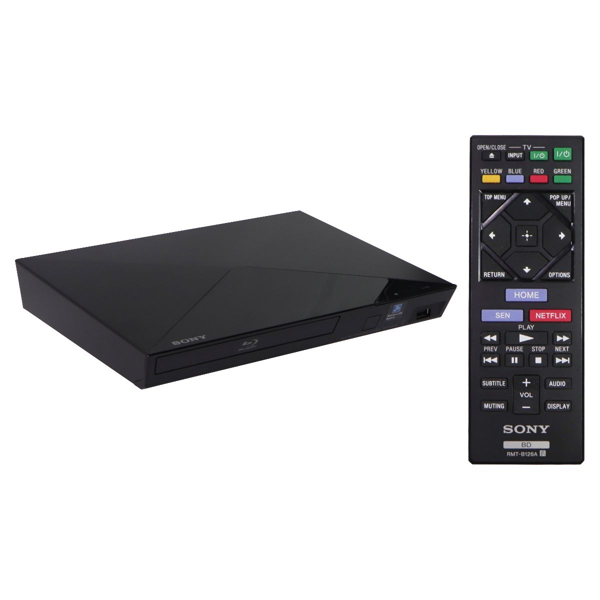 Sony Ultimate Streaming Entertainment Blu-ray Disc/DVD Player - Black BDP-S3200 Home Multimedia - DVD & Blu - ray Players Sony - Simple Cell Bulk Wholesale Pricing - USA Seller