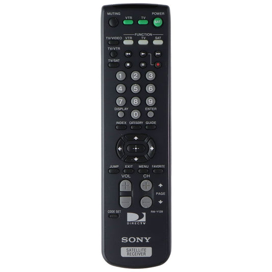 Sony RM-Y139 Replacement DirecTV Satellite Receiver Remote Control - Black