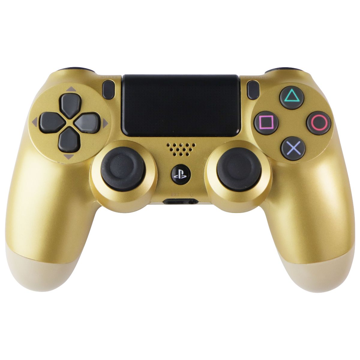Sony DualShock 4 Wireless Controller for PlayStation 4 (CUH-ZCT2E) - Gold Gaming/Console - Controllers & Attachments Sony - Simple Cell Bulk Wholesale Pricing - USA Seller