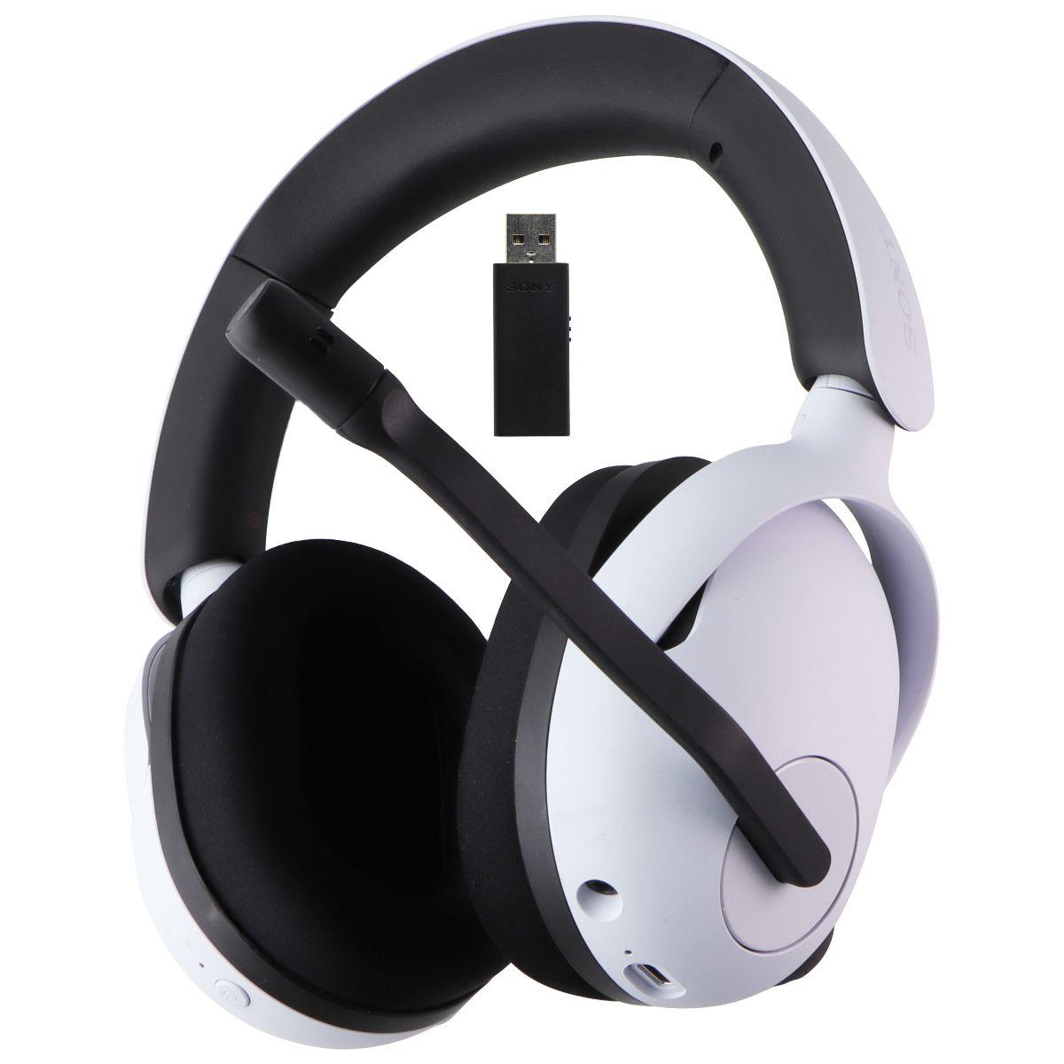 Sony INZONE H5 Wired and Wireless Gaming Headset for PlayStation/PC - White Portable Audio - Headphones Sony - Simple Cell Bulk Wholesale Pricing - USA Seller