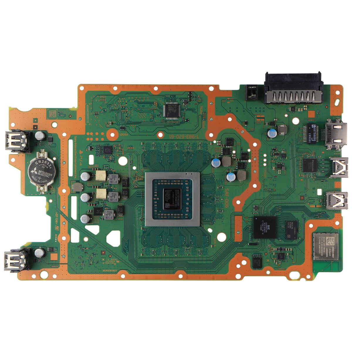 Sony Playstation 4 Slim OEM Replacement Motherboard (SAF-006) for CUH-2215B Gaming/Console - Replacement Parts & Tools Sony - Simple Cell Bulk Wholesale Pricing - USA Seller