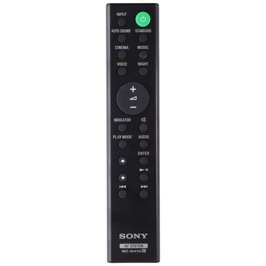 Sony (RMT-AH411U) AV System Remote Control - Black TV, Video & Audio Accessories - Remote Controls Sony - Simple Cell Bulk Wholesale Pricing - USA Seller