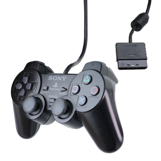 Sony Official DualShock 2 Wired Analog Controller for PlayStation 2 - Black Gaming/Console - Controllers & Attachments Sony - Simple Cell Bulk Wholesale Pricing - USA Seller