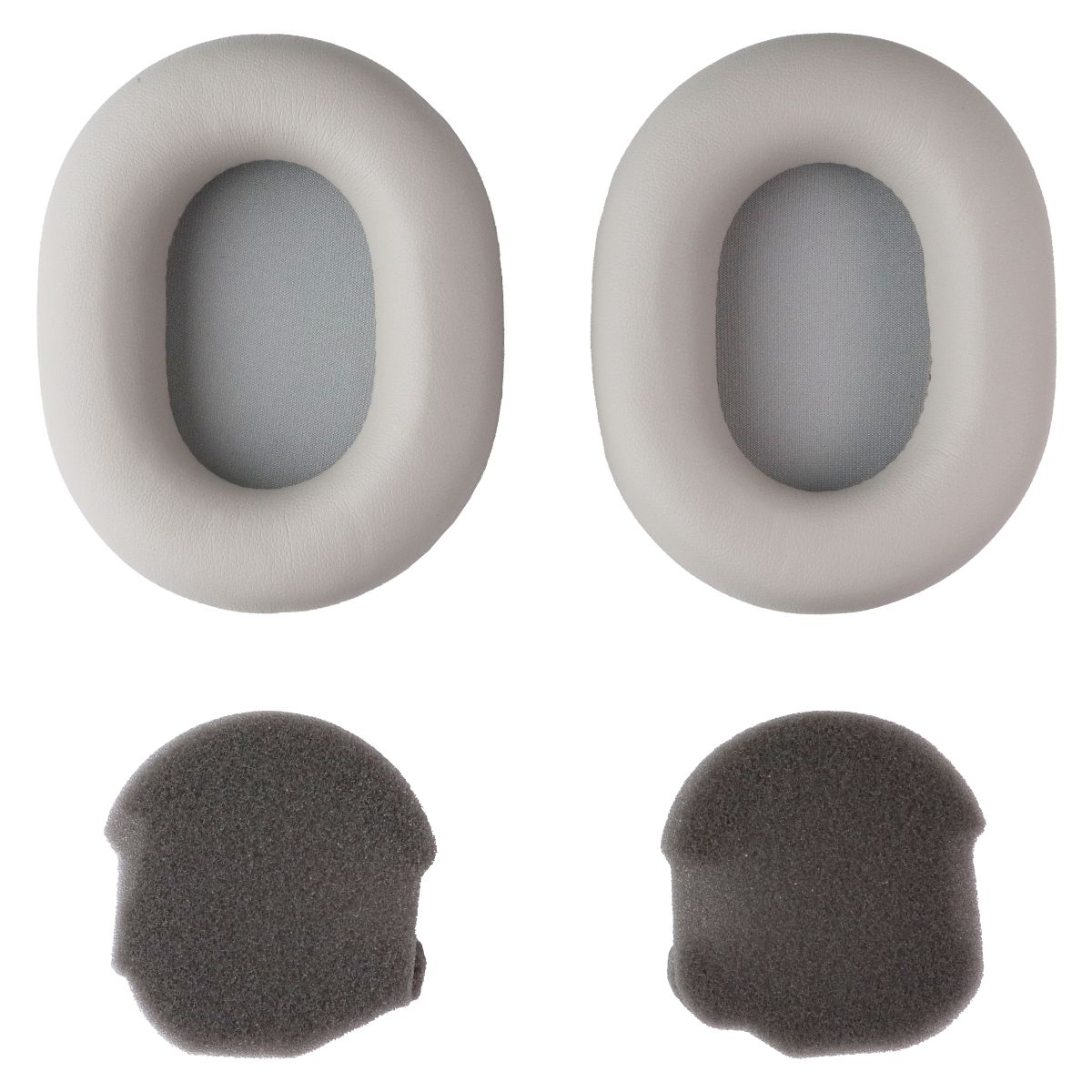 Replacement Ear Pad Cushions for Sony WH-1000XM5 Headphones - Silver Portable Audio & Headphones - Replacement Parts & Tools Sony - Simple Cell Bulk Wholesale Pricing - USA Seller