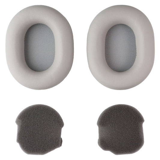 Replacement Ear Pad Cushions for Sony WH-1000XM5 Headphones - Silver Portable Audio & Headphones - Replacement Parts & Tools Sony - Simple Cell Bulk Wholesale Pricing - USA Seller