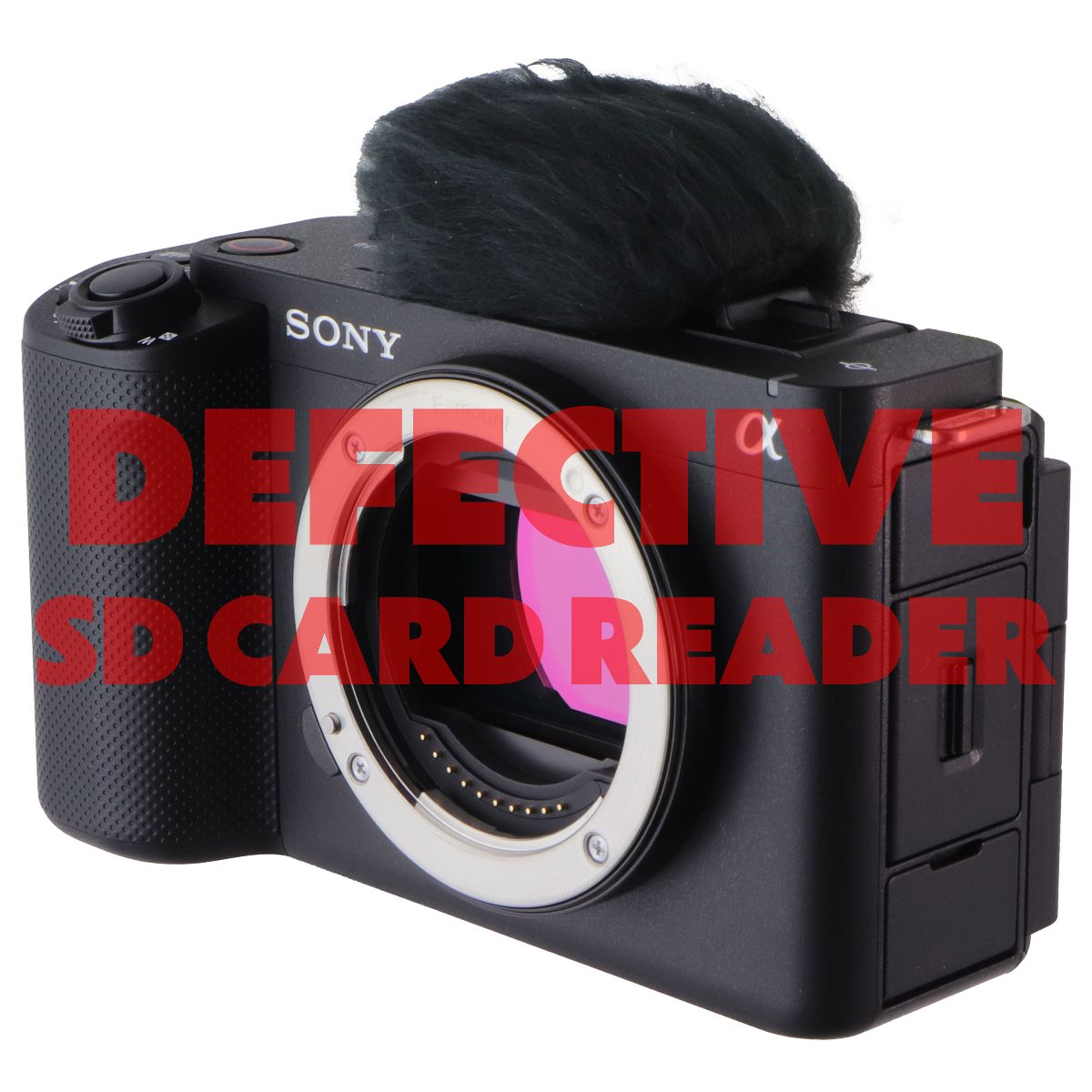 Sony Alpha ZV-E1 E-Mount 35mm Full-Frame Camera - BAD SD CARD READER Digital Camera - Digital & DSLR Cameras Sony - Simple Cell Bulk Wholesale Pricing - USA Seller