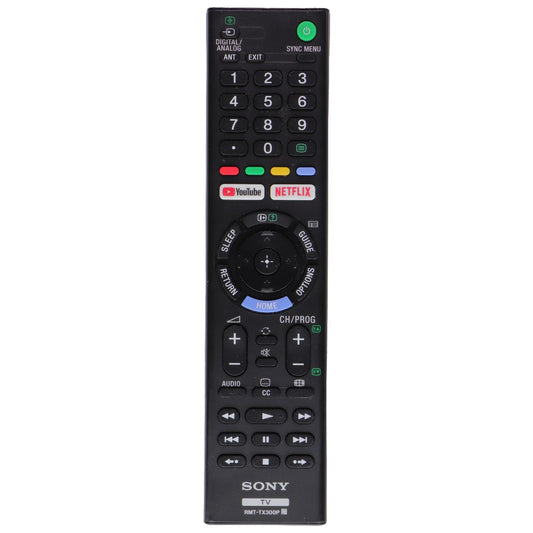 Sony Remote Control (RMT-TX300P) with YouTube and Netflix Buttons - Black TV, Video & Audio Accessories - Remote Controls Sony    - Simple Cell Bulk Wholesale Pricing - USA Seller