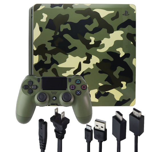 Sony PlayStation 4 Slim (1TB) Call of Duty Green Camo Edition (CUH-2115B) Gaming/Console - Video Game Consoles Sony - Simple Cell Bulk Wholesale Pricing - USA Seller