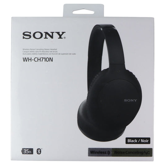 Sony Wireless Noise-Cancelling Over-the-Ear Headphones - Black (WHCH710N) Portable Audio - Headphones Sony - Simple Cell Bulk Wholesale Pricing - USA Seller