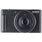 Sony ZV-1F Digital Camera for Content Creators and Vloggers w/Microphone - Black Digital Camera - Digital & DSLR Cameras Sony - Simple Cell Bulk Wholesale Pricing - USA Seller