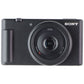 Sony ZV-1F Digital Camera for Content Creators and Vloggers w/Microphone - Black Digital Camera - Digital & DSLR Cameras Sony - Simple Cell Bulk Wholesale Pricing - USA Seller