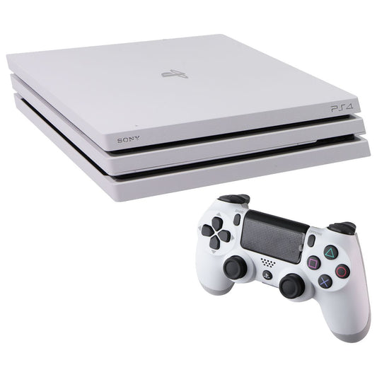 Sony PlayStation 4 Pro (PS4 Pro) 1TB Gaming Console - White (CUH-7215B) Gaming/Console - Video Game Consoles Sony    - Simple Cell Bulk Wholesale Pricing - USA Seller