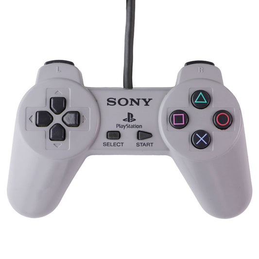 Sony Official Wired Original Controller for PlayStation - Gray (SCPH-1080) Gaming/Console - Controllers & Attachments Sony - Simple Cell Bulk Wholesale Pricing - USA Seller