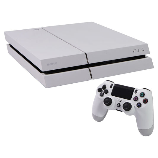 Sony Playstation 4 (CUH-1115A) 500GB Game Console and Controller - Glacier White