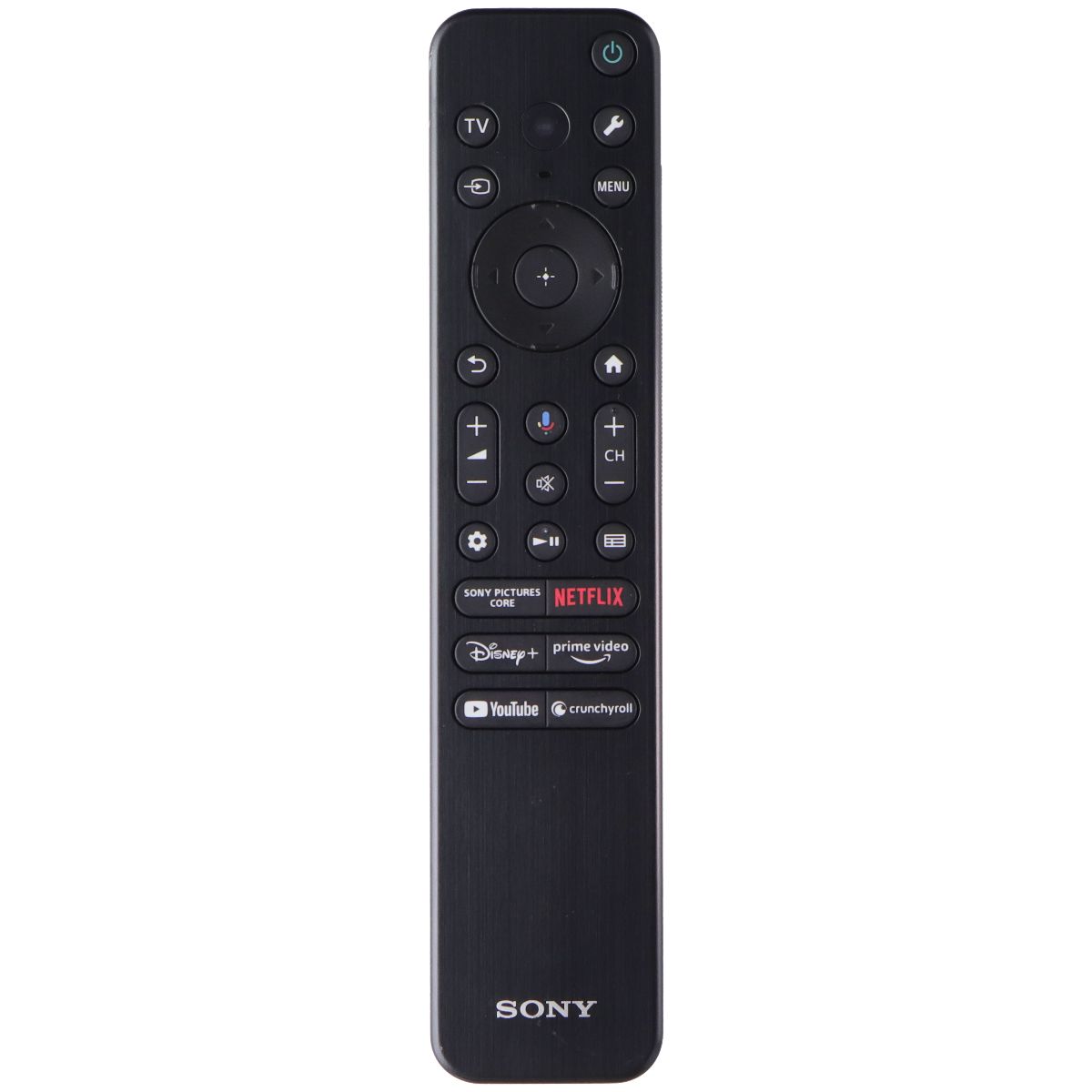 Sony TV Voice Remote Control (RMF-TX910U) with Hot Keys - Gray TV, Video & Audio Accessories - Remote Controls Sony - Simple Cell Bulk Wholesale Pricing - USA Seller