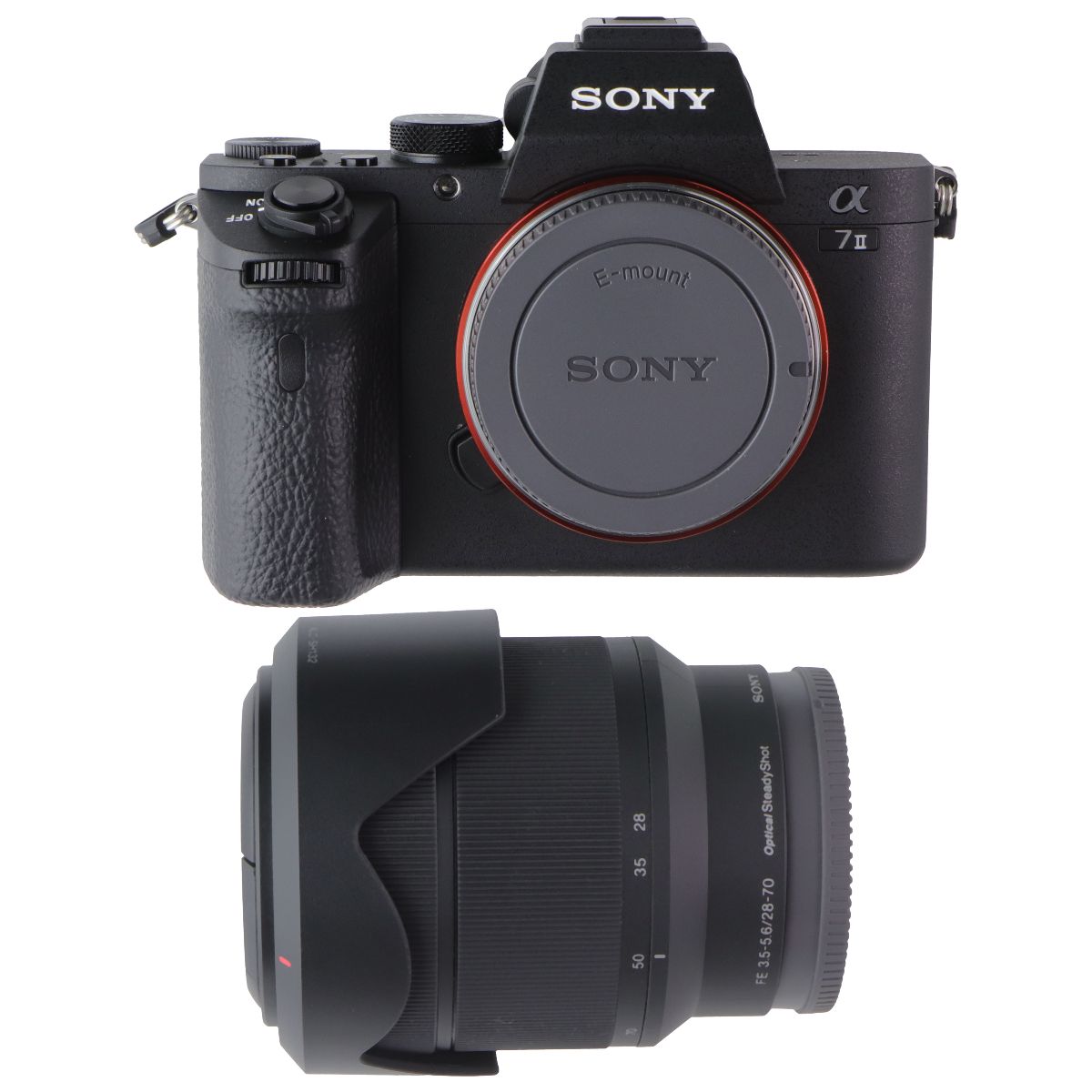 Sony Alpha a7IIK Mirrorless Digital Camera with 28-70mm Lens Digital Camera - Digital & DSLR Cameras Sony - Simple Cell Bulk Wholesale Pricing - USA Seller