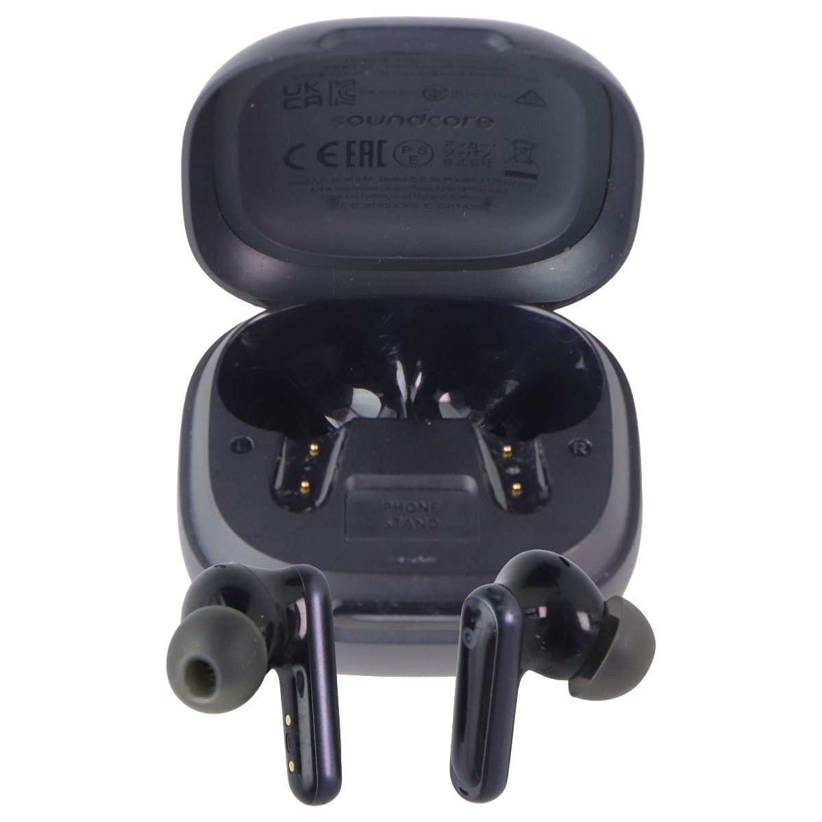 Anker Soundcore P40i Smart Noise Cancelling Wireless Earbuds - Black Portable Audio - Headphones Soundcore - Simple Cell Bulk Wholesale Pricing - USA Seller