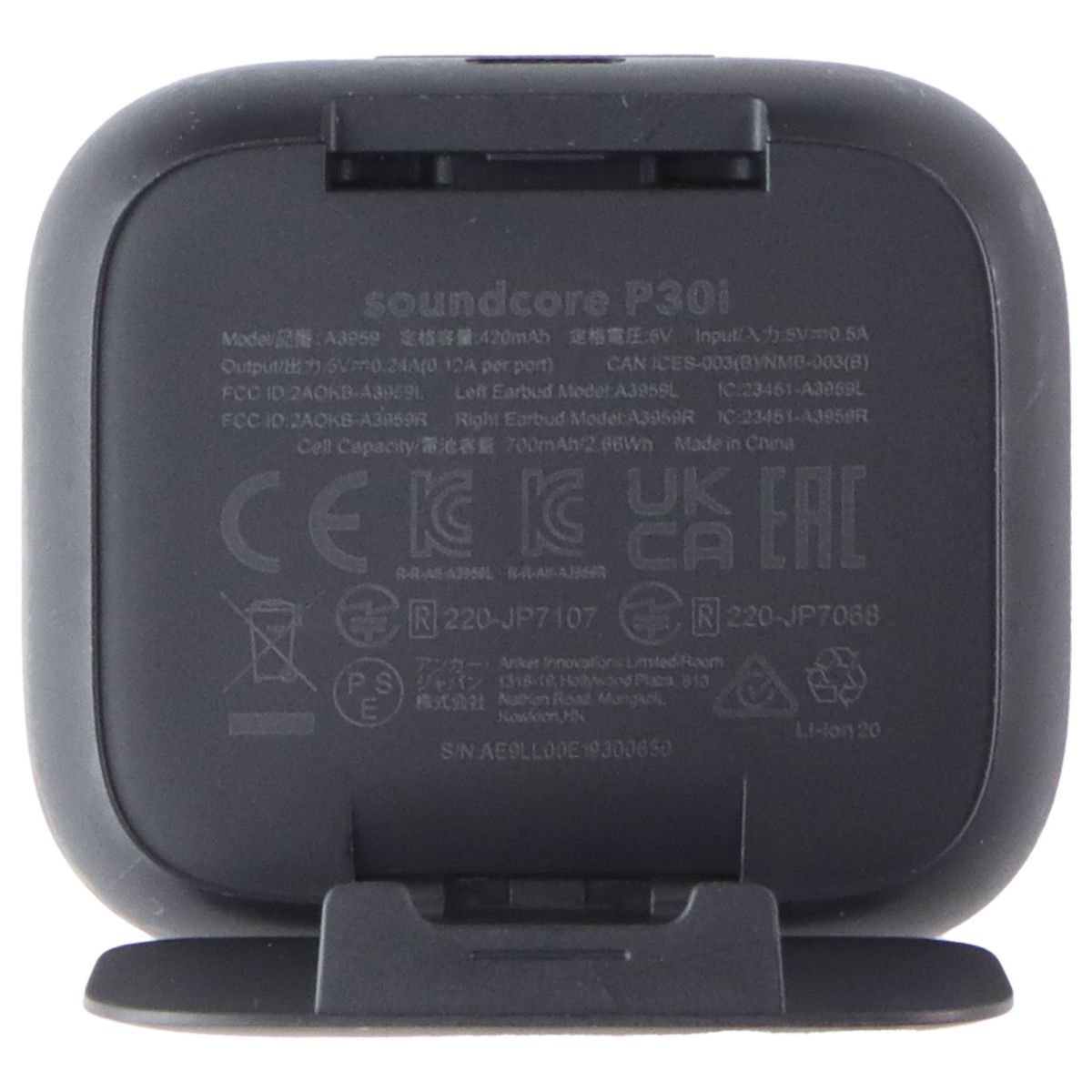 Soundcore by Anker P30i Series Noise Cancelling Bluetooth Earbuds - Black Portable Audio - Headphones Soundcore - Simple Cell Bulk Wholesale Pricing - USA Seller