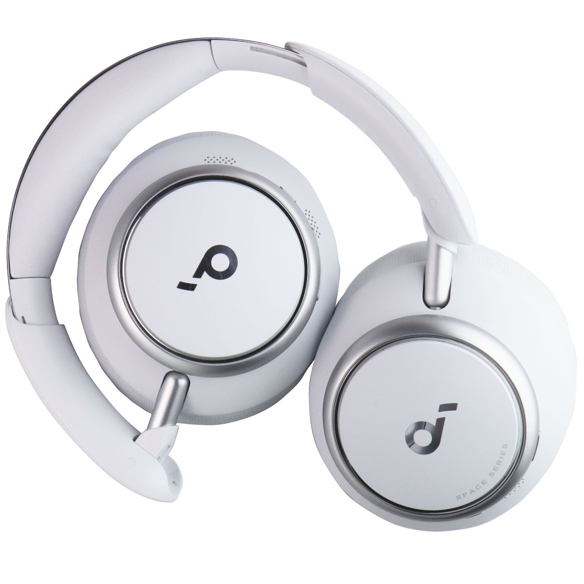 Anker Soundcore Space Q45 A3040 Wireless Headphones with Accessories - White Portable Audio - Headphones Soundcore - Simple Cell Bulk Wholesale Pricing - USA Seller